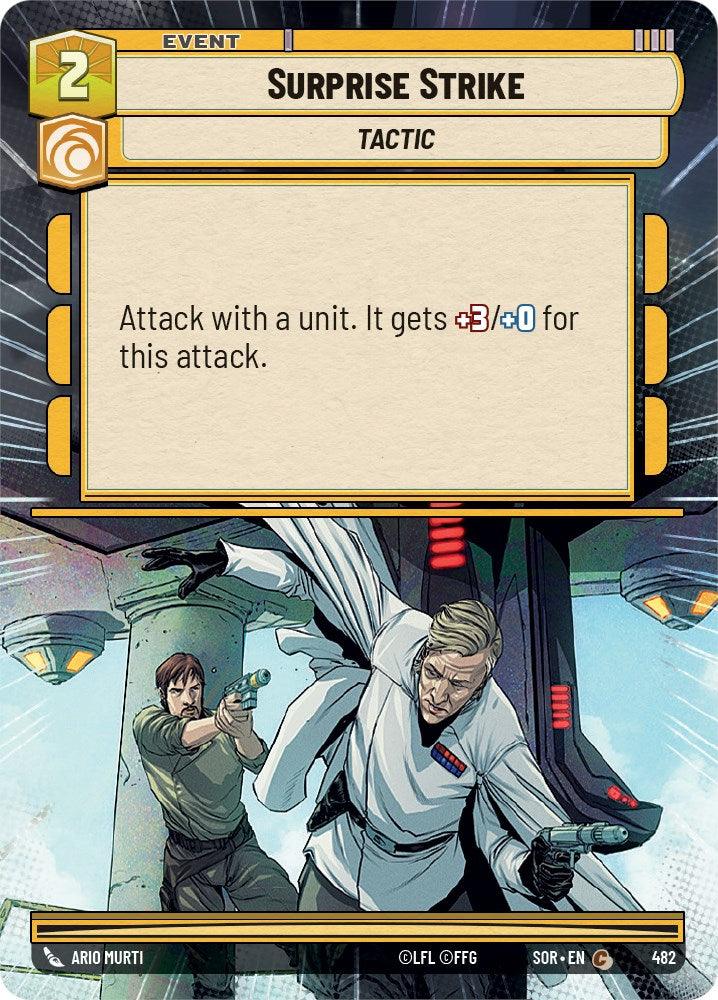 Surprise Strike (Hyperspace) (482) [Spark of Rebellion] (ONLINE ORDER ONLY)