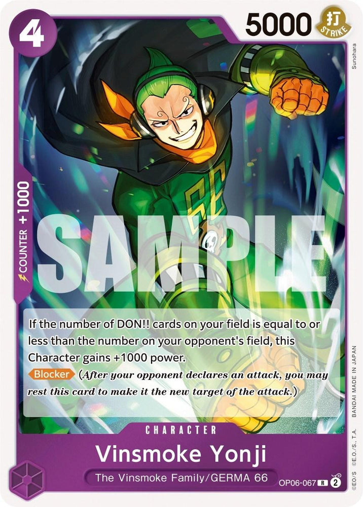 Vinsmoke Yonji [Wings of the Captain] (ONLINE ORDER ONLY)