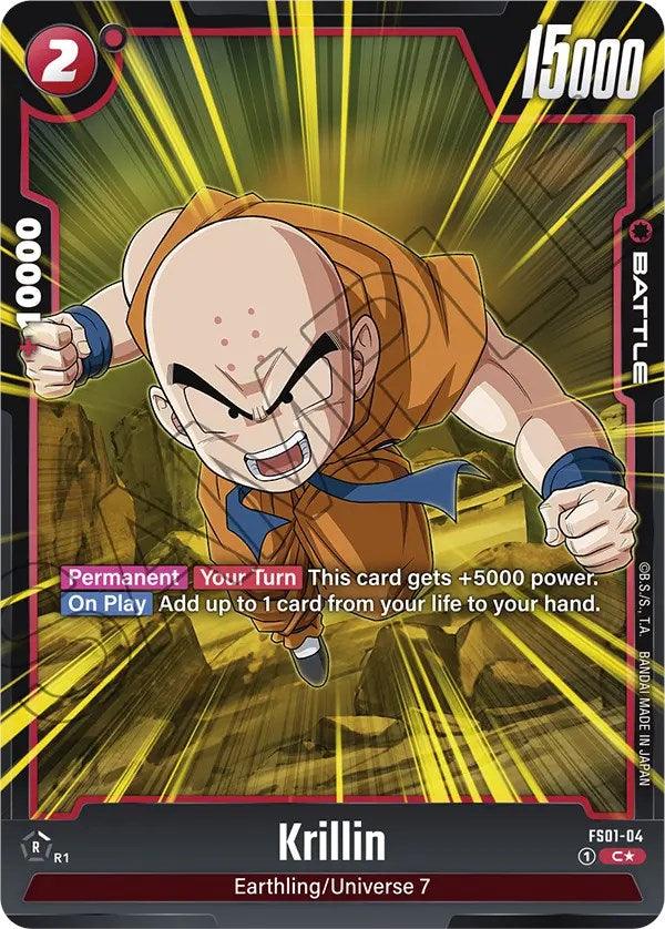 Krillin (Bonus Pack Alternate Art) [Starter Deck: Son Goku] (ONLINE ORDER ONLY)