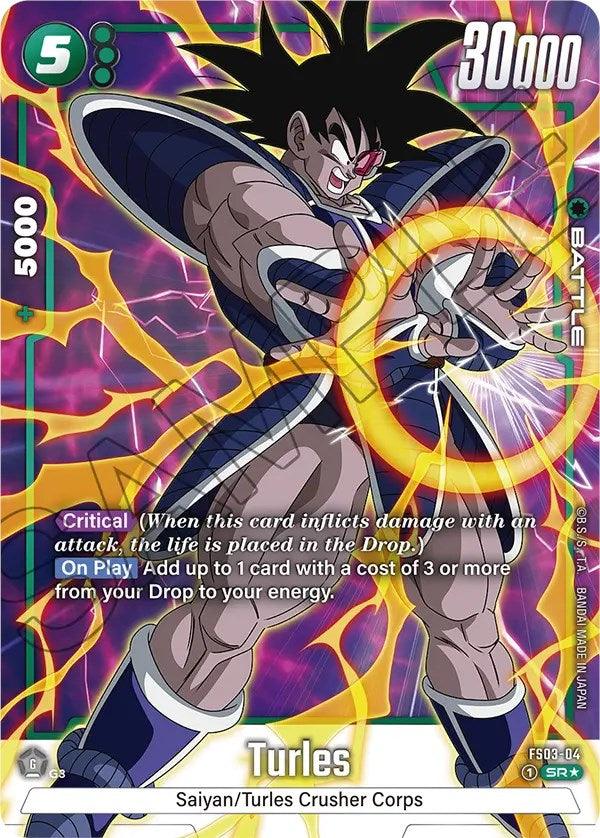 Turles (Bonus Pack Alternate Art) [Starter Deck: Broly] (ONLINE ORDER ONLY)