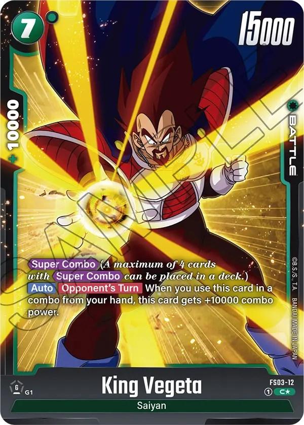 King Vegeta (Bonus Pack Alternate Art) [Starter Deck: Broly] (ONLINE ORDER ONLY)