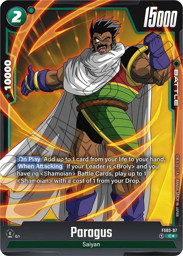 Paragus (FS03-07) (Bonus Pack Alternate Art) [Starter Deck: Broly] (ONLINE ORDER ONLY)