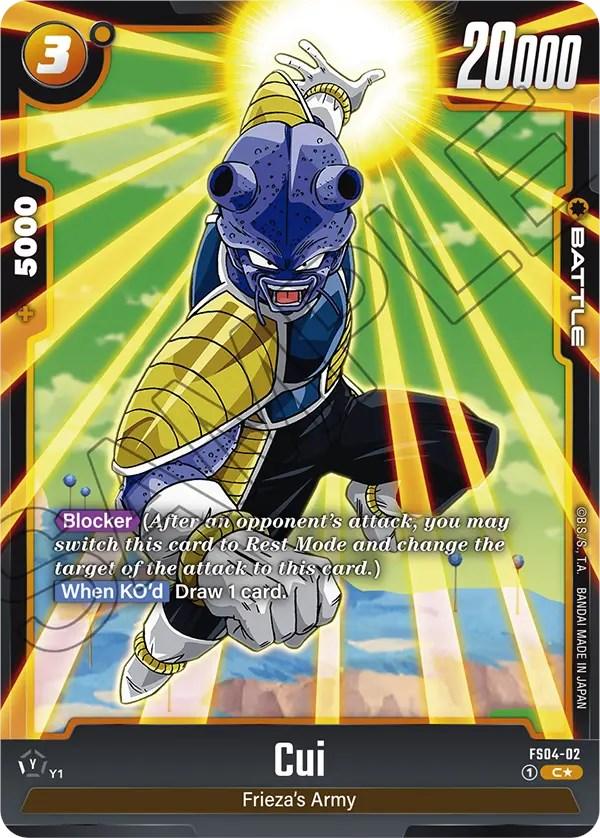 Cui (Bonus Pack Alternate Art) [Starter Deck: Frieza] (ONLINE ORDER ONLY)