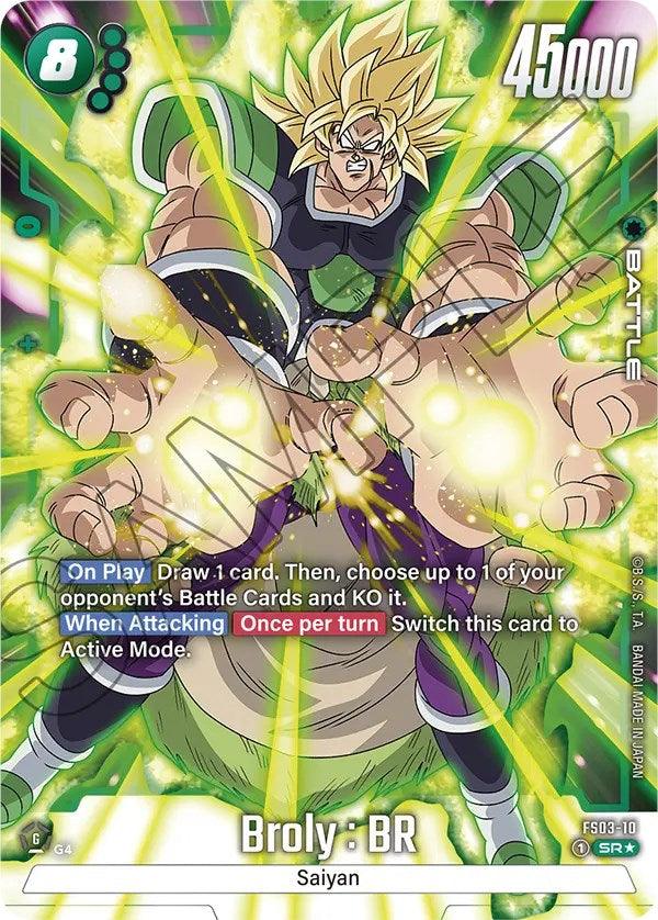 Broly : BR (Bonus Pack Alternate Art) [Starter Deck: Broly] (ONLINE ORDER ONLY)