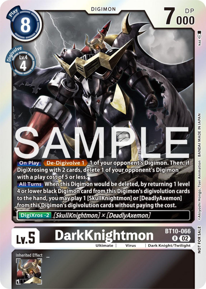 DarkKnightmon [BT10-066] (Event Pack 6) [Xros Encounter Promos] (ONLINE ORDER ONLY)