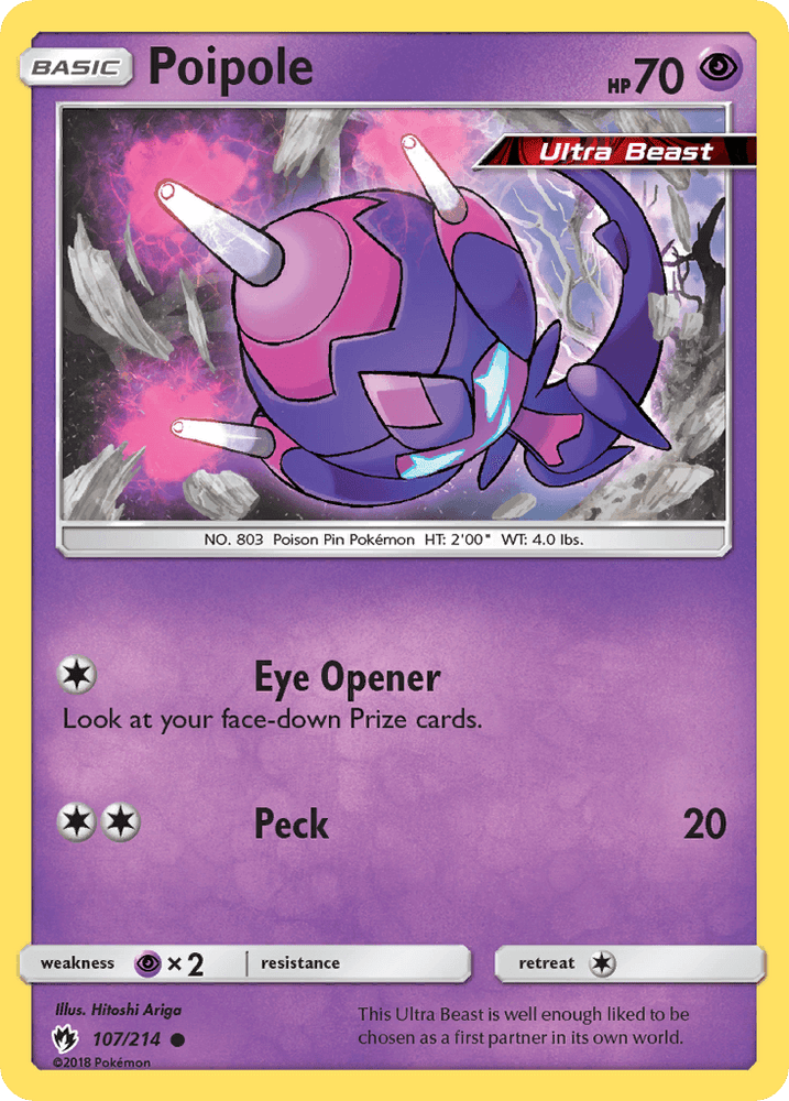 Poipole (107/214) [Sun & Moon: Lost Thunder] (Online Only)