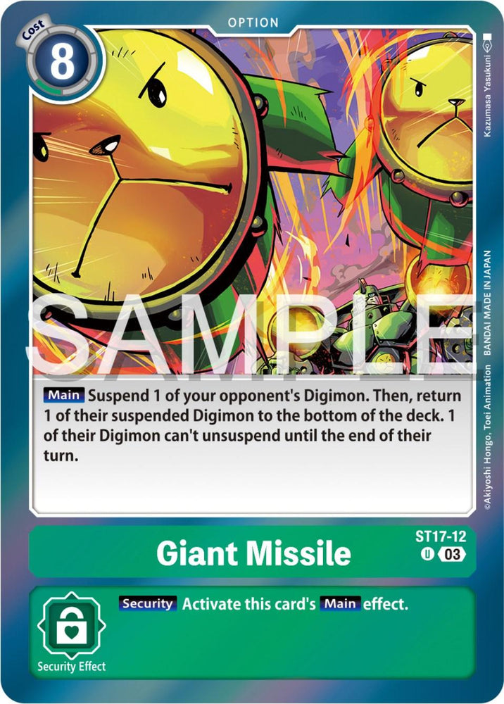 Giant Missile [ST17-12] [Starter Deck: Double Typhoon Advanced Deck Set] (ONLINE ORDER ONLY)