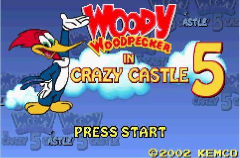 Woody Woodpecker in Crazy Castle 5 (Gameboy Advance) (ONLINE ORDER ONLY)