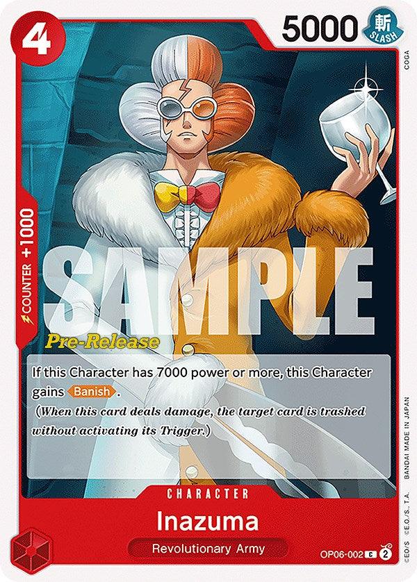 Inazuma [Wings of the Captain Pre-Release Cards] (ONLINE ORDER ONLY)