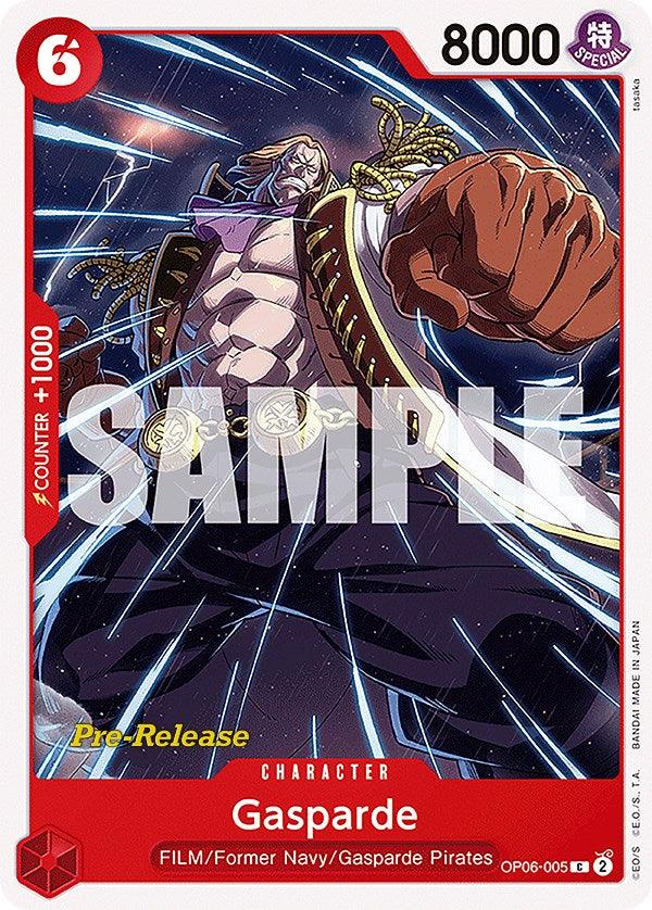 Gasparde [Wings of the Captain Pre-Release Cards] (ONLINE ORDER ONLY)