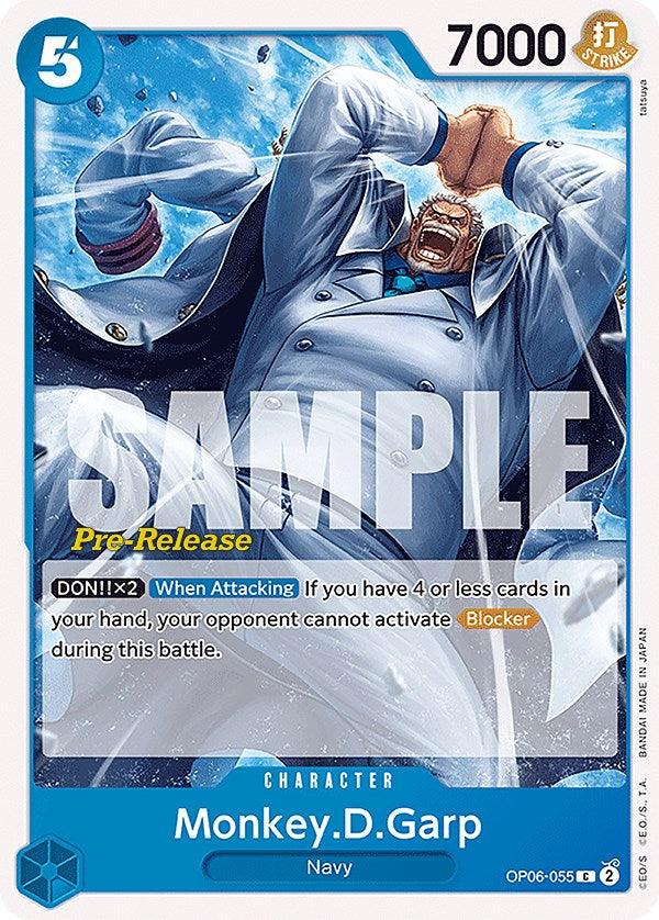 Monkey.D.Garp [Wings of the Captain Pre-Release Cards] (ONLINE ORDER ONLY)