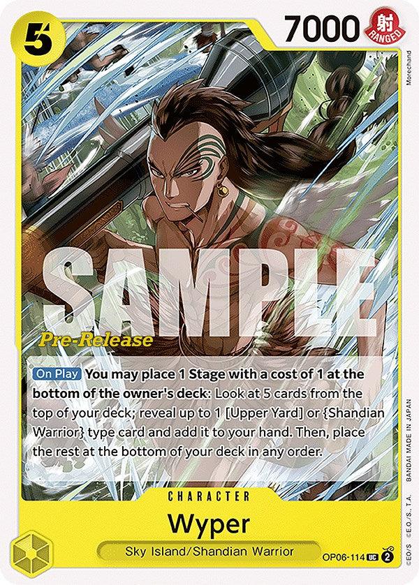 Wyper [Wings of the Captain Pre-Release Cards] (ONLINE ORDER ONLY)