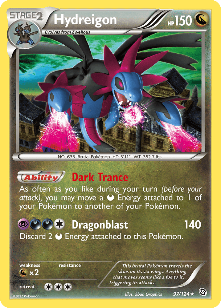 Hydreigon (97/124) [Black & White: Dragons Exalted] (Online Only)