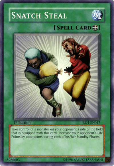 Snatch Steal [SD4-EN015] Common (ONLINE ORDER ONLY)