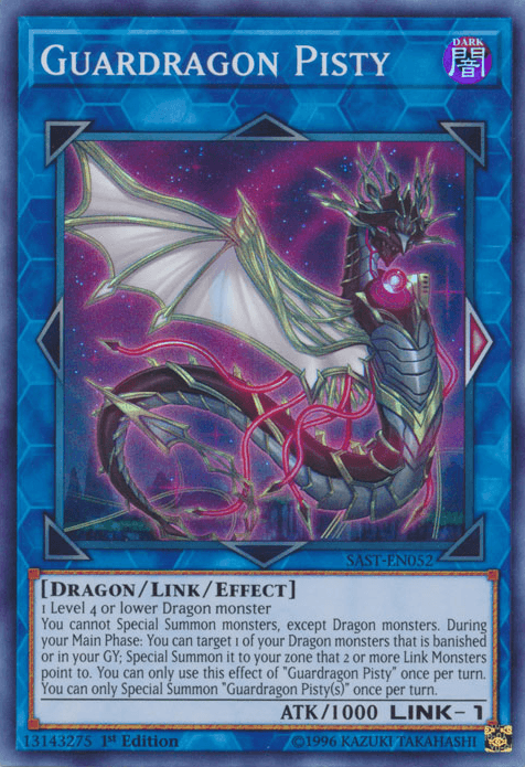 Guardragon Pisty [SAST-EN052] Super Rare (ONLINE ORDER ONLY)