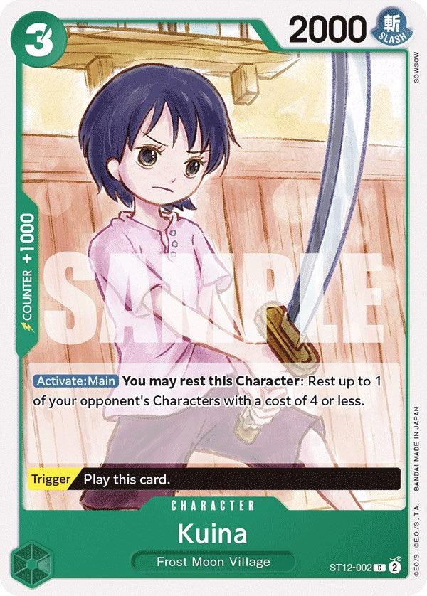 Kuina [Starter Deck: Zoro and Sanji] (ONLINE ORDER ONLY)