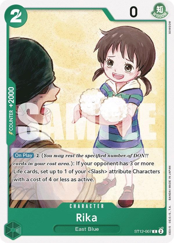 Rika [Starter Deck: Zoro and Sanji] (ONLINE ORDER ONLY)