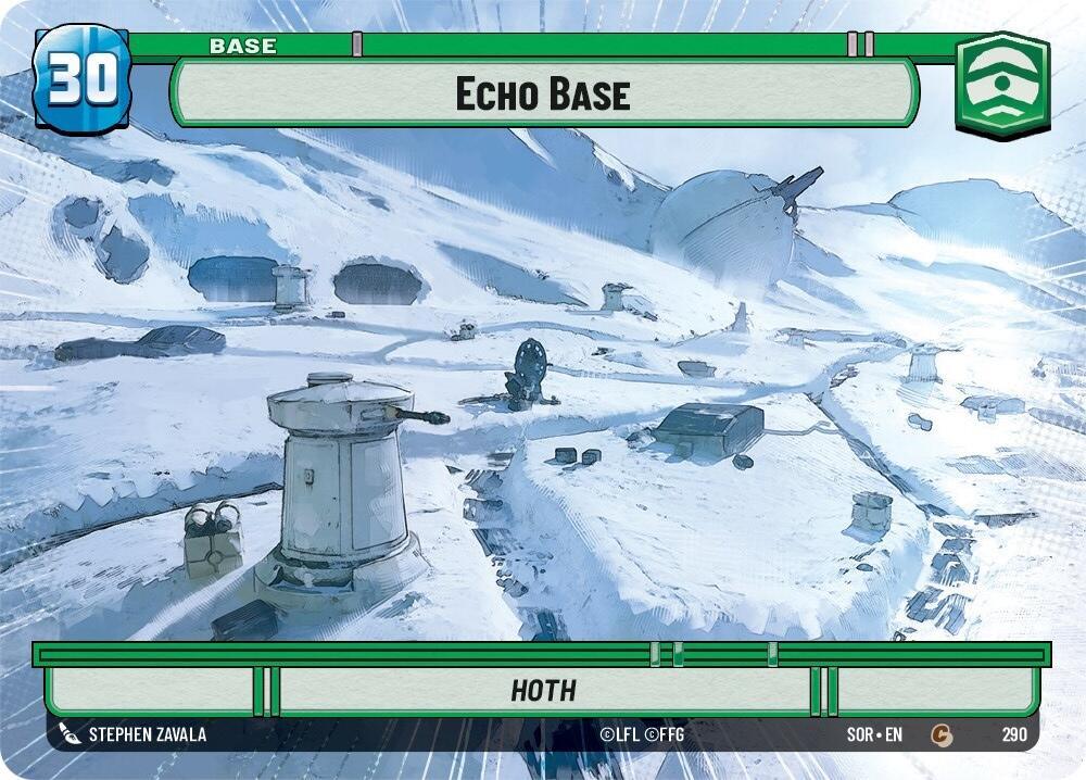 Echo Base // Experience (Hyperspace) (290 // T03) [Spark of Rebellion] (ONLINE ORDER ONLY)