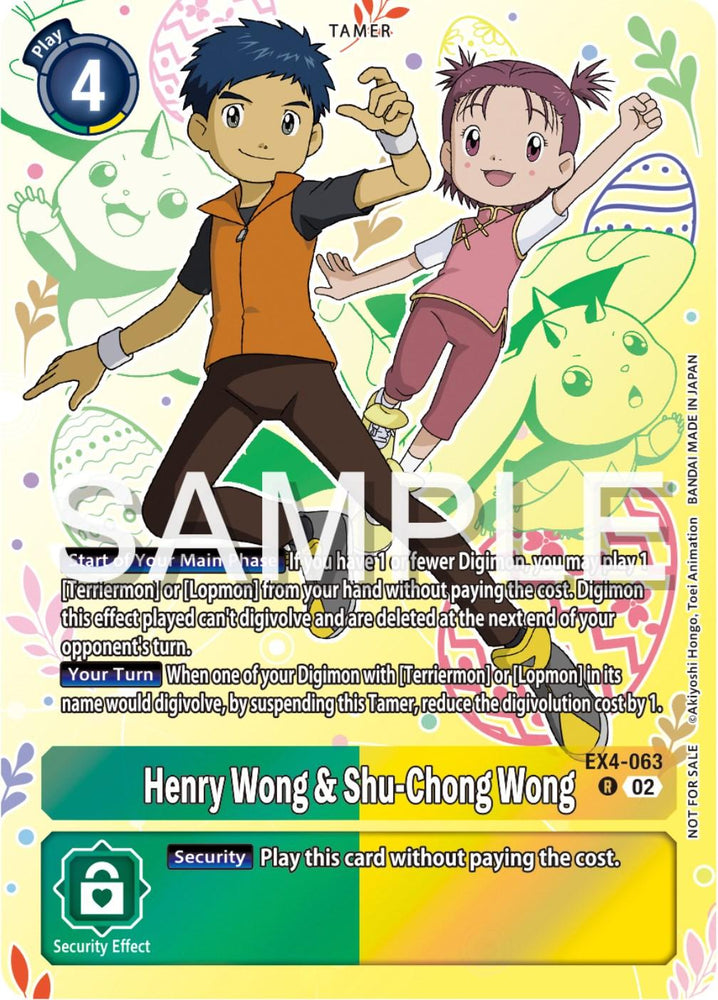Henry Wong & Shu-Chong Wong [EX4-063] (Spring Break Event 2024) [Alternative Being Booster Promos] (ONLINE ORDER ONLY)