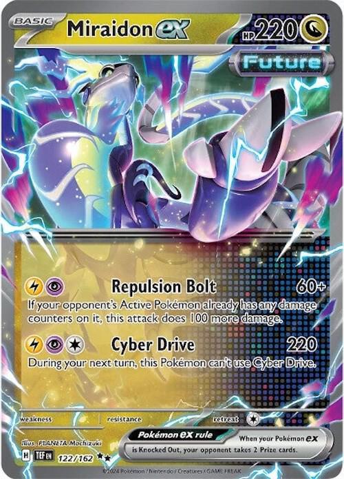 Miraidon ex (122/162) [Scarlet & Violet: Temporal Forces] (Online Only)