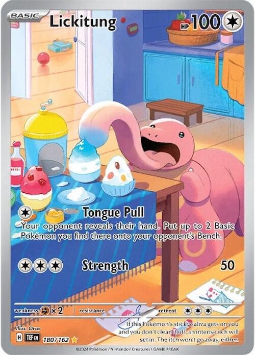 Lickitung (180/162) [Scarlet & Violet: Temporal Forces] (Online Only)