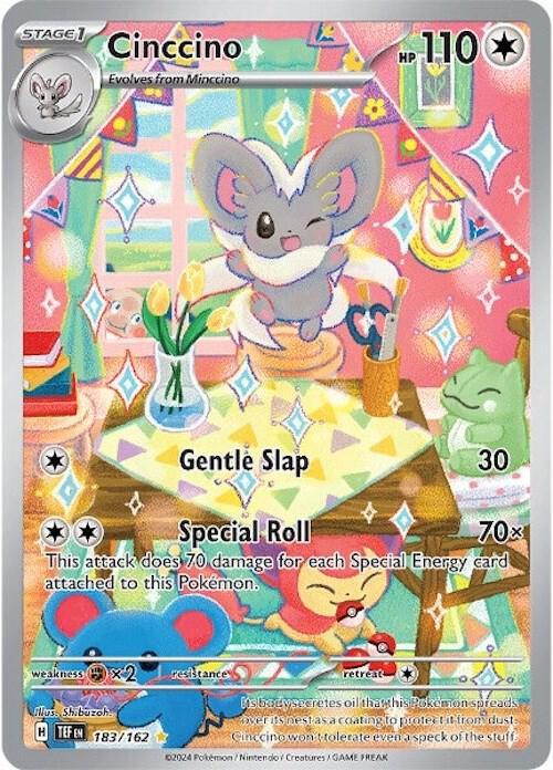 Cinccino (183/162) [Scarlet & Violet: Temporal Forces] (Online Only)