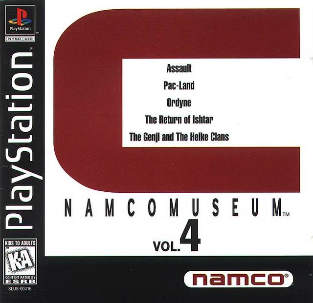 Namco Museum Vol. 4 (Playstation) (ONLINE ORDER ONLY)