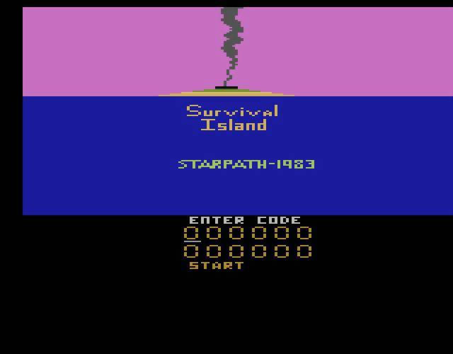 Survival Island (Atari 2600) (Online Order Only)