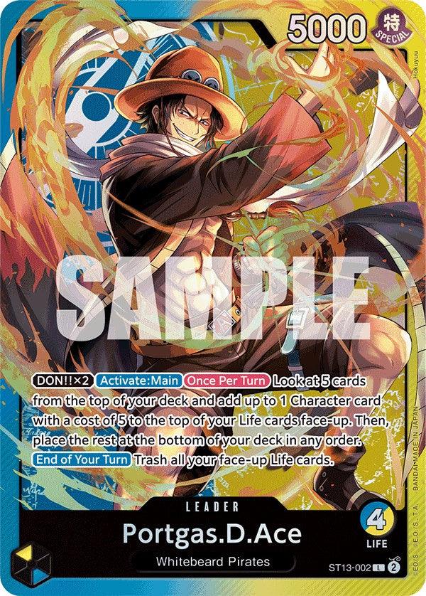 Portgas.D.Ace [Ultra Deck: The Three Brothers] (ONLINE ORDER ONLY)