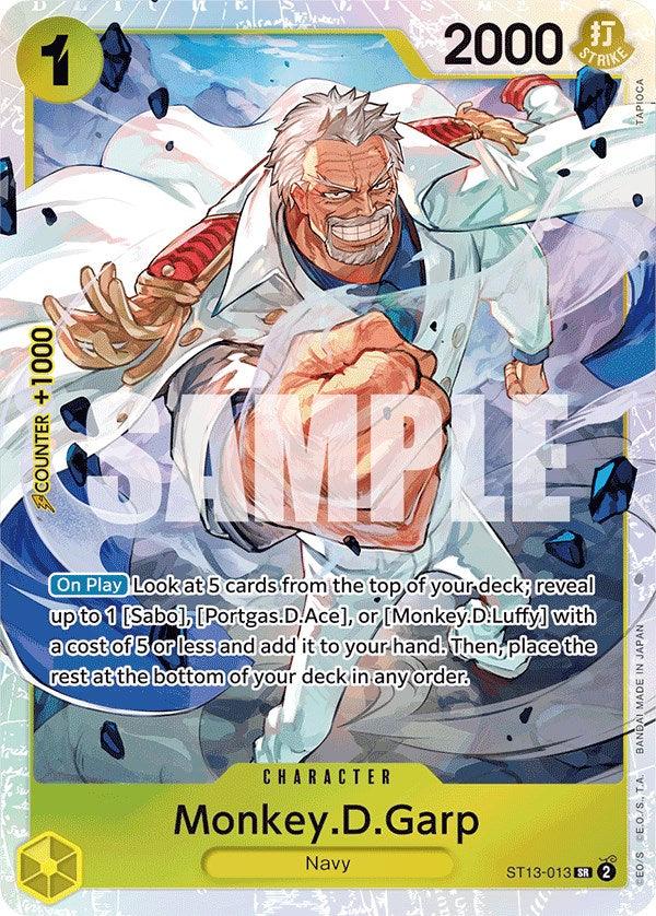 Monkey.D.Garp [Ultra Deck: The Three Brothers] (ONLINE ORDER ONLY)