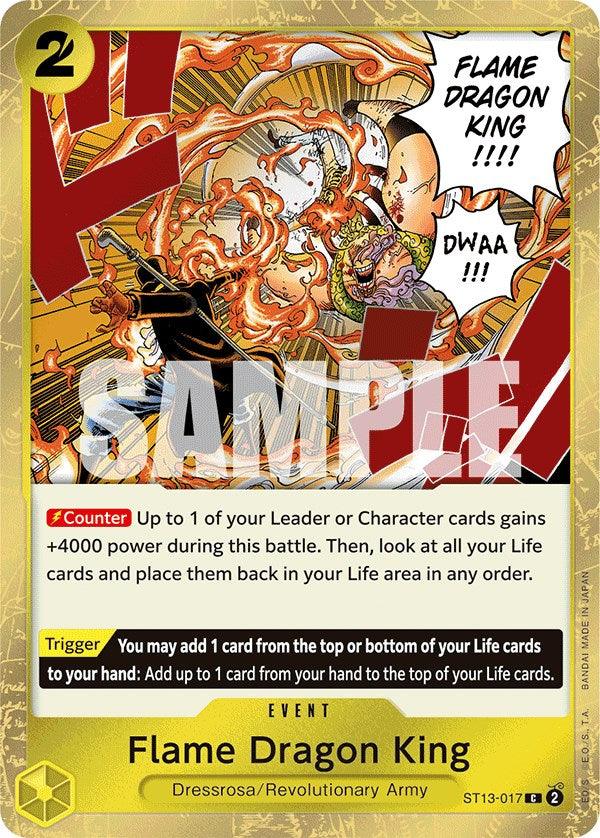 Flame Dragon King [Ultra Deck: The Three Brothers] (ONLINE ORDER ONLY)