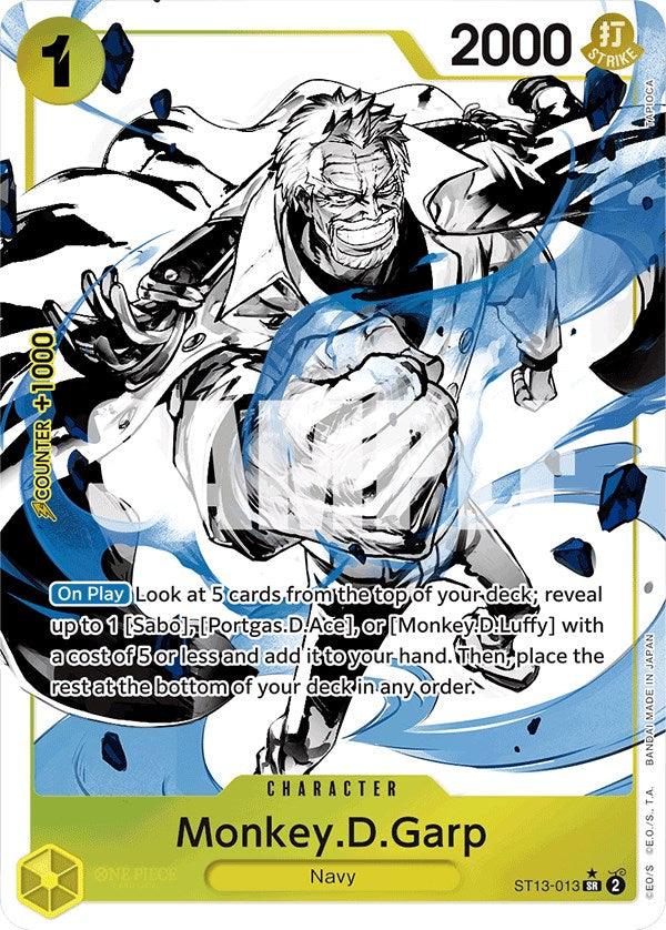 Monkey.D.Garp (Parallel) [Ultra Deck: The Three Brothers] (ONLINE ORDER ONLY)