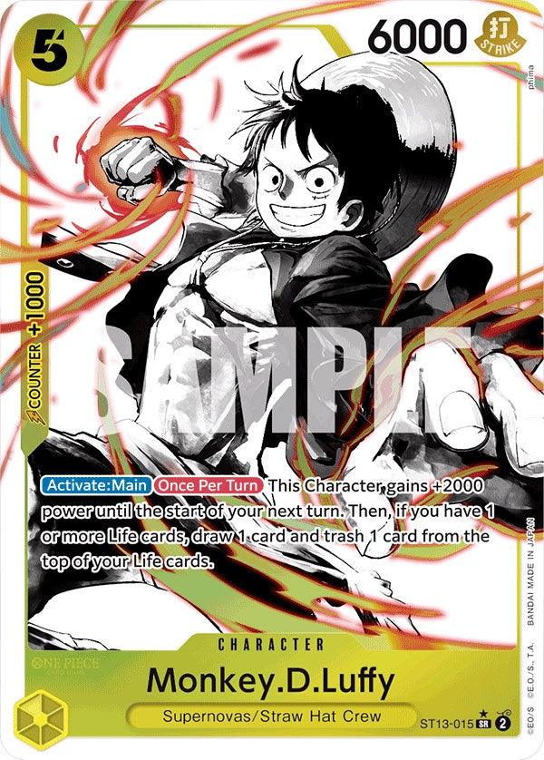 Monkey.D.Luffy (Parallel) [Ultra Deck: The Three Brothers] (ONLINE ORDER ONLY)