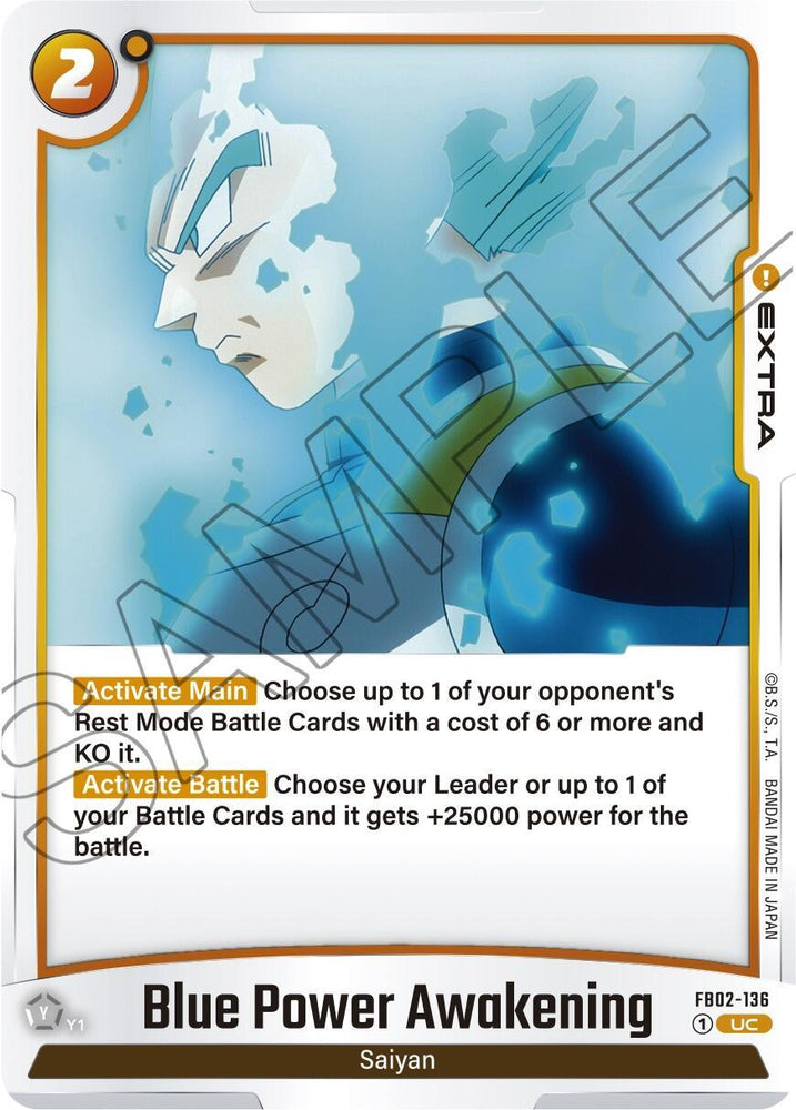 Blue Power Awakening [Blazing Aura] (ONLINE ORDER ONLY)