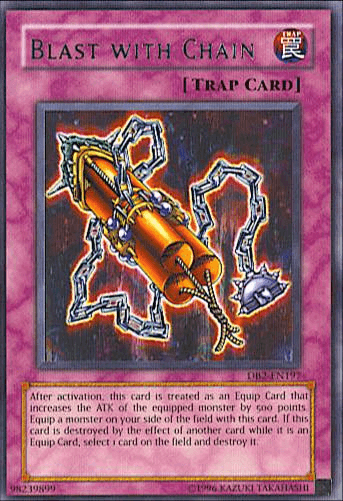 Blast with Chain [DB2-EN197] Rare (ONLINE ORDER ONLY)