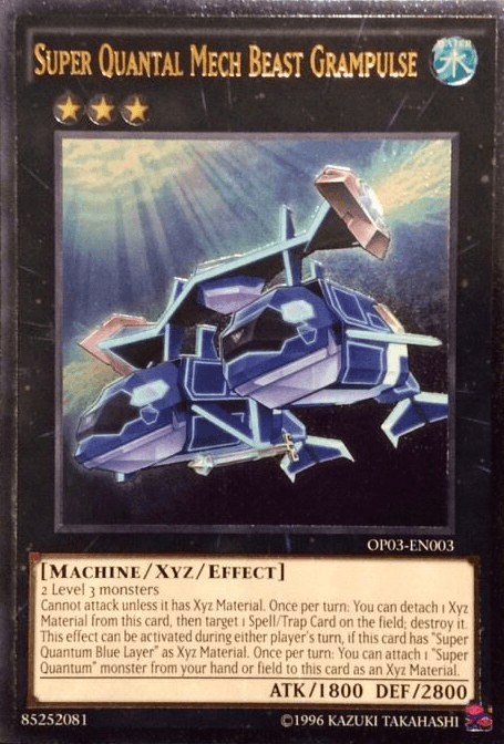 Super Quantal Mech Beast Grampulse [OP03-EN003] Ultimate Rare (ONLINE ORDER ONLY)