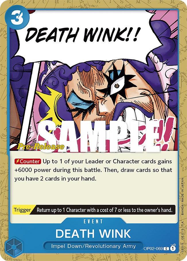 DEATH WINK [Paramount War Pre-Release Cards] (ONLINE ORDER ONLY)