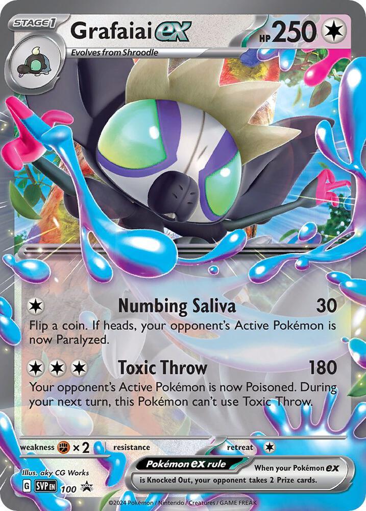 Grafaiai ex (100) [Scarlet & Violet: Black Star Promos] (Online Only)