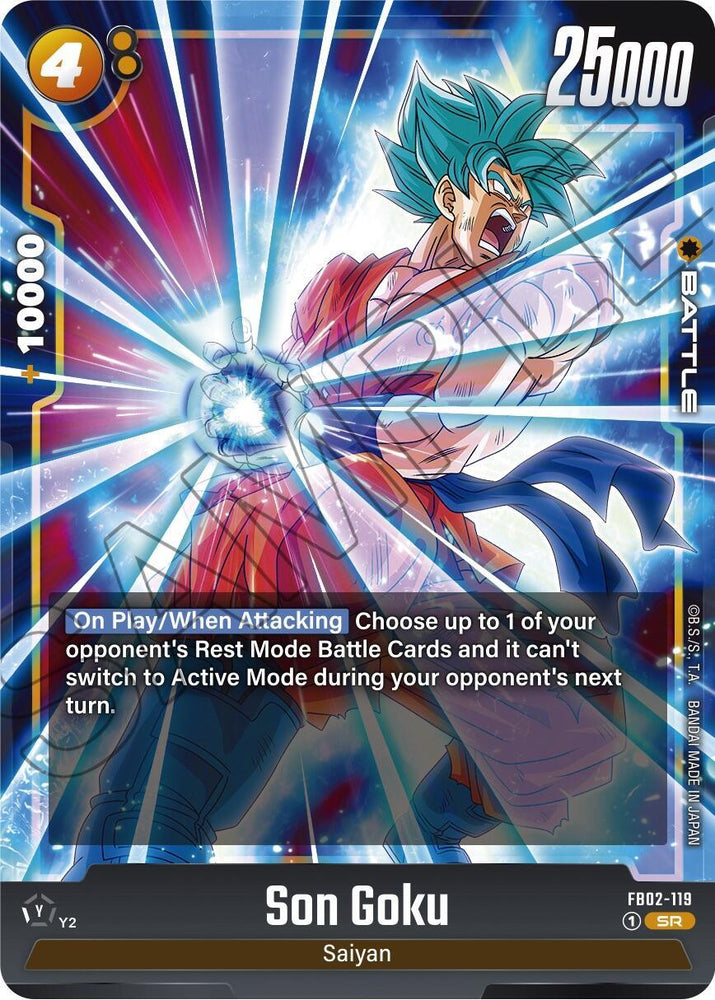 Son Goku (FB02-119) [Blazing Aura] (ONLINE ORDER ONLY)