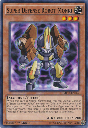 Super Defense Robot Monki [MP14-EN065] Common (ONLINE ORDER ONLY)