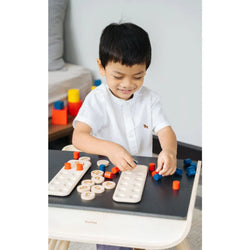 Wooden Ten Frame - Units and Numbers (ONLINE ORDER ONLY)
