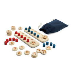 Wooden Ten Frame - Units and Numbers (ONLINE ORDER ONLY)