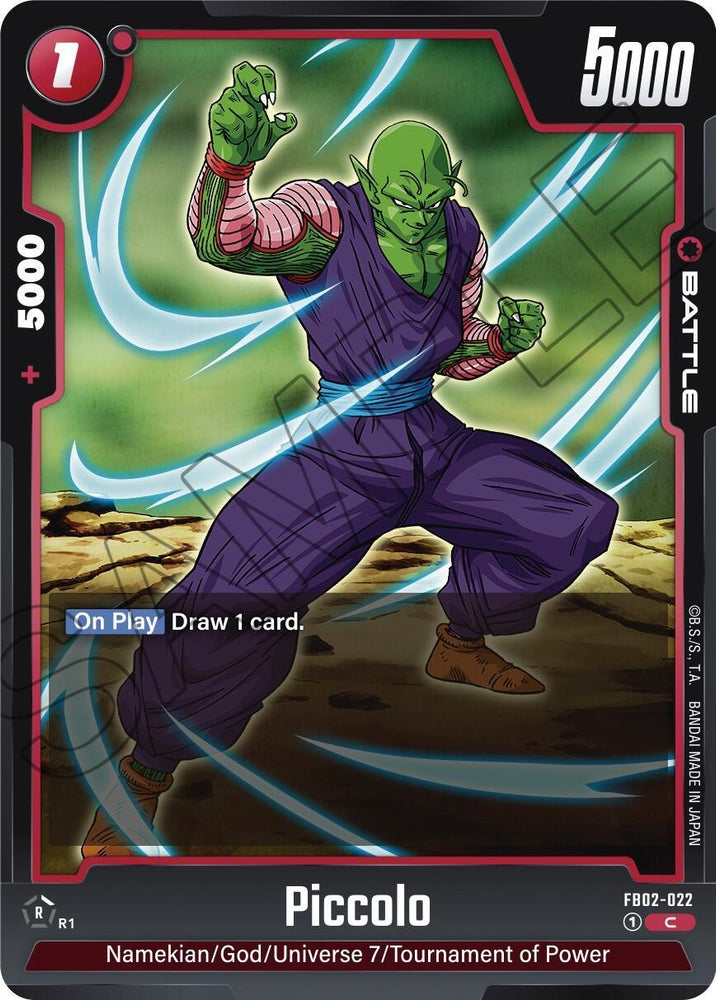 Piccolo (FB02-022) [Blazing Aura] (ONLINE ORDER ONLY)