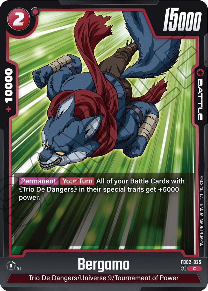 Bergamo [Blazing Aura] (ONLINE ORDER ONLY)