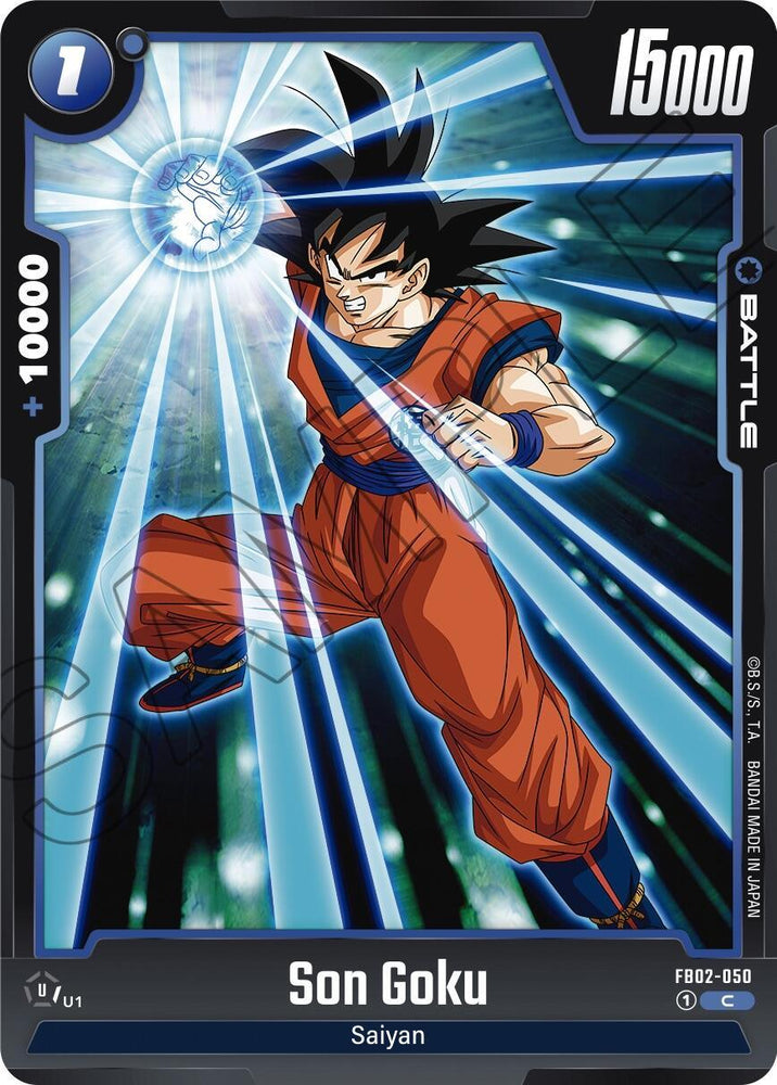 Son Goku (FB02-050) [Blazing Aura] (ONLINE ORDER ONLY)