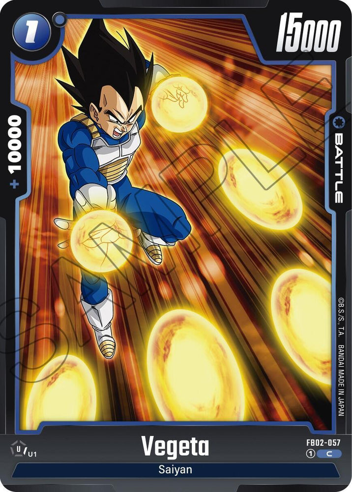 Vegeta (FB02-057) [Blazing Aura] (ONLINE ORDER ONLY)