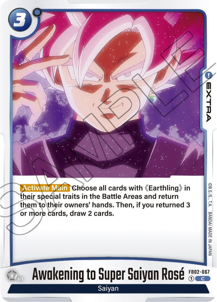 Awakening to Super Saiyan Rose [Blazing Aura] (ONLINE ORDER ONLY)