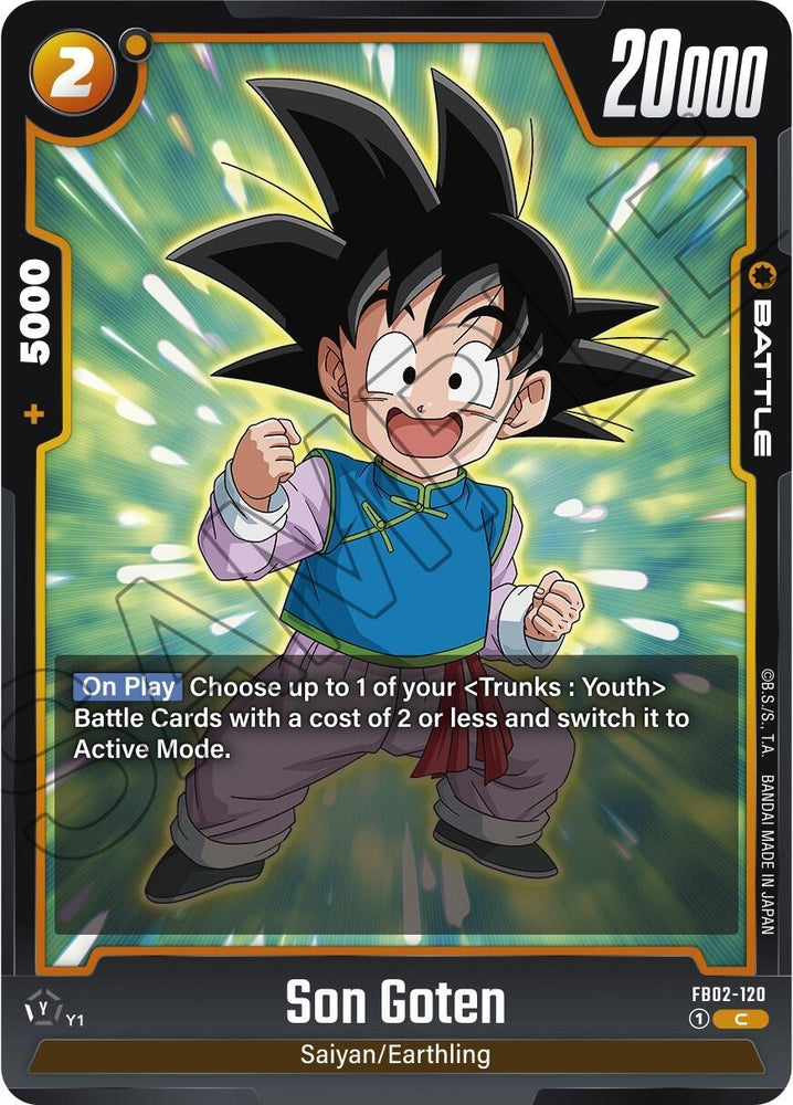 Son Goten (FB02-120) [Blazing Aura] (ONLINE ORDER ONLY)