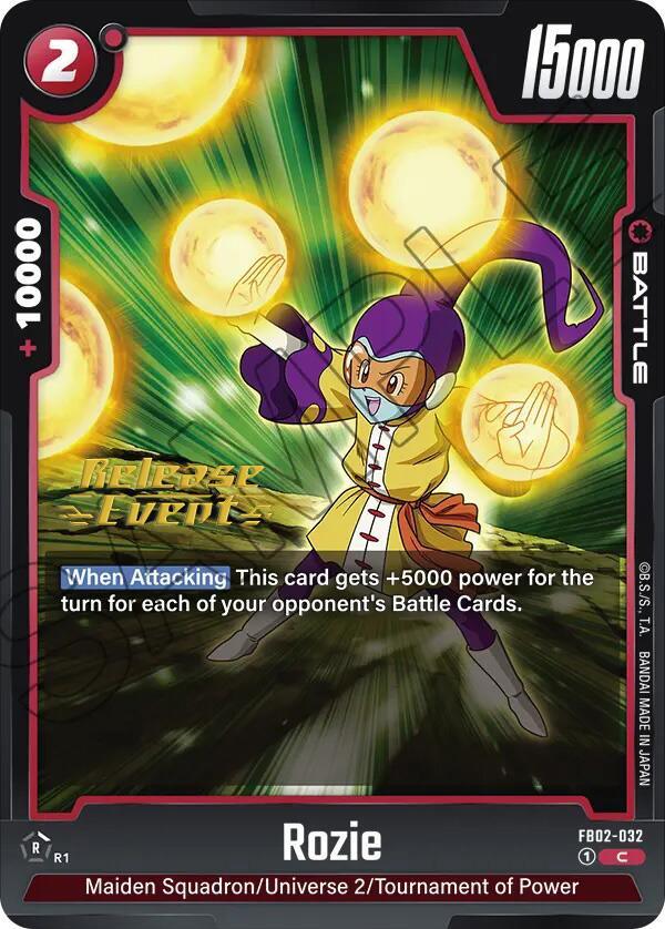 Rozie [Blazing Aura Pre-Release Cards] (ONLINE ORDER ONLY)