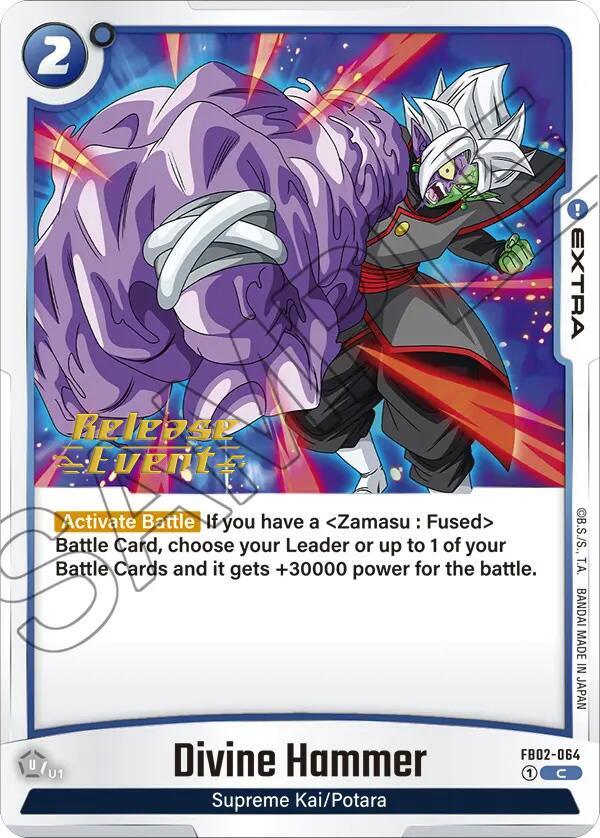 Divine Hammer [Blazing Aura Pre-Release Cards] (ONLINE ORDER ONLY)